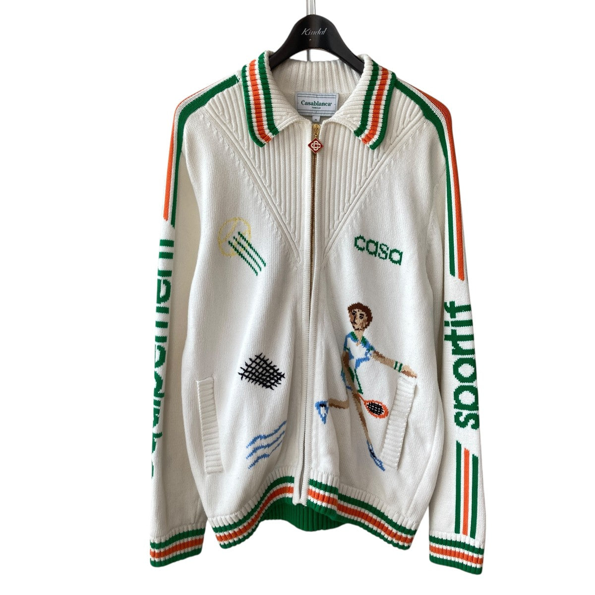 LE JEU INTARSIA KNIT JACKETジップアップ ニット ジャケットmps24-kw-588-01