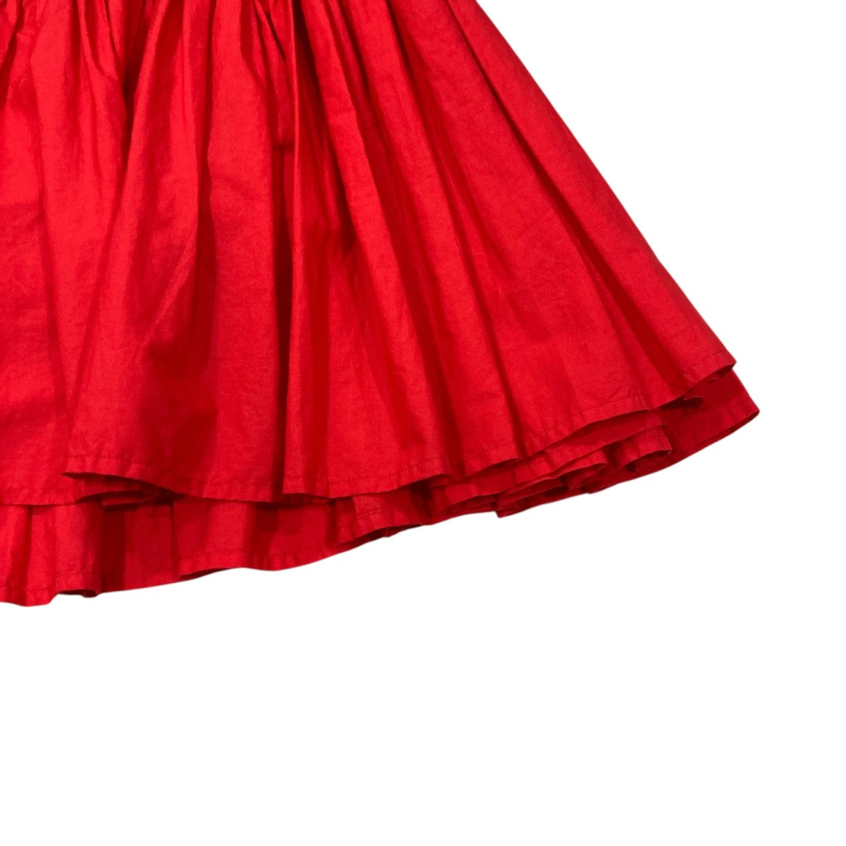 マーレット パラディス ティアード ワンピース パフスリーブ シャンパンベージュ マーレット パラディス ティアード ワンピース パフスリーブ