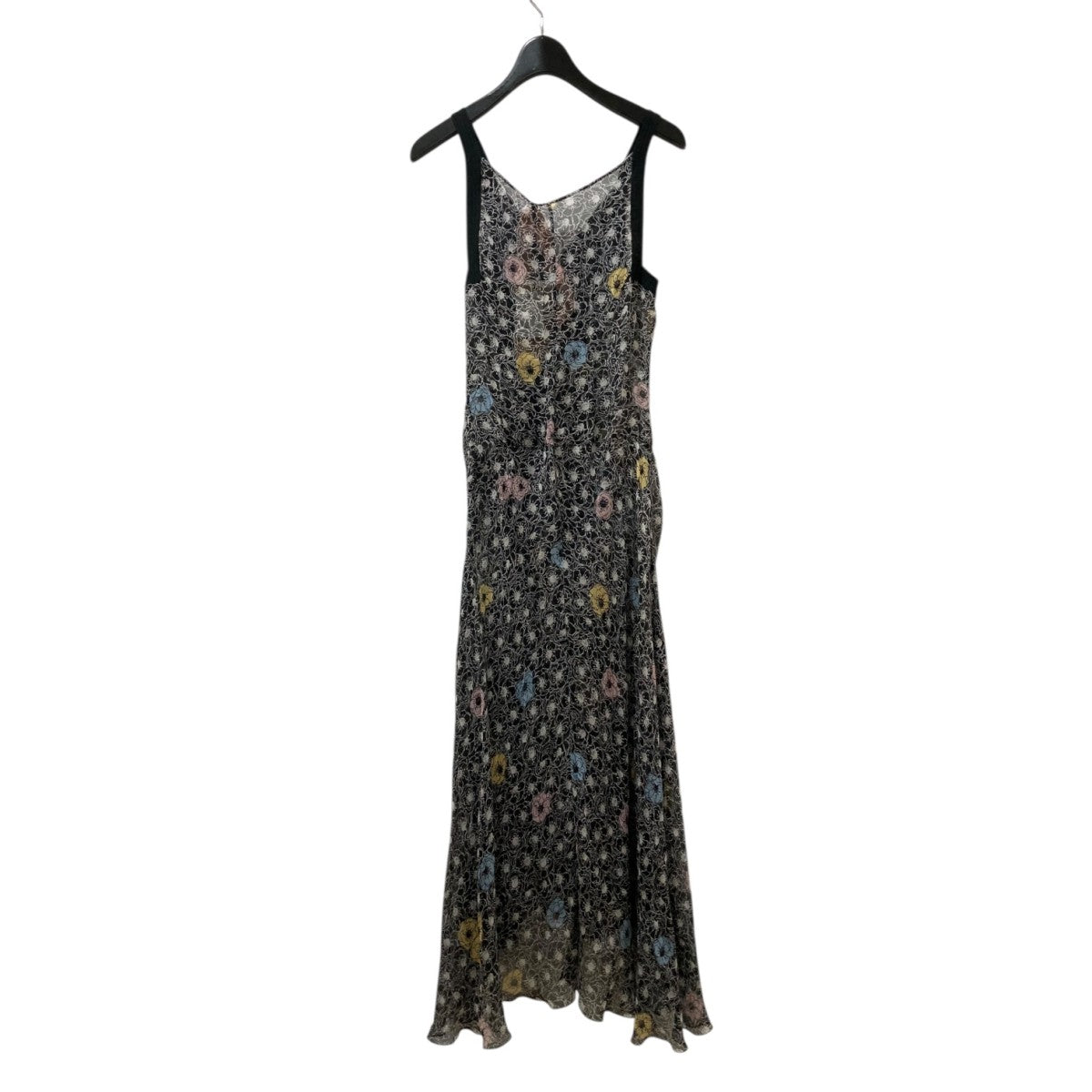 花柄シルクノースリーブワンピースP21EN2M H1325510