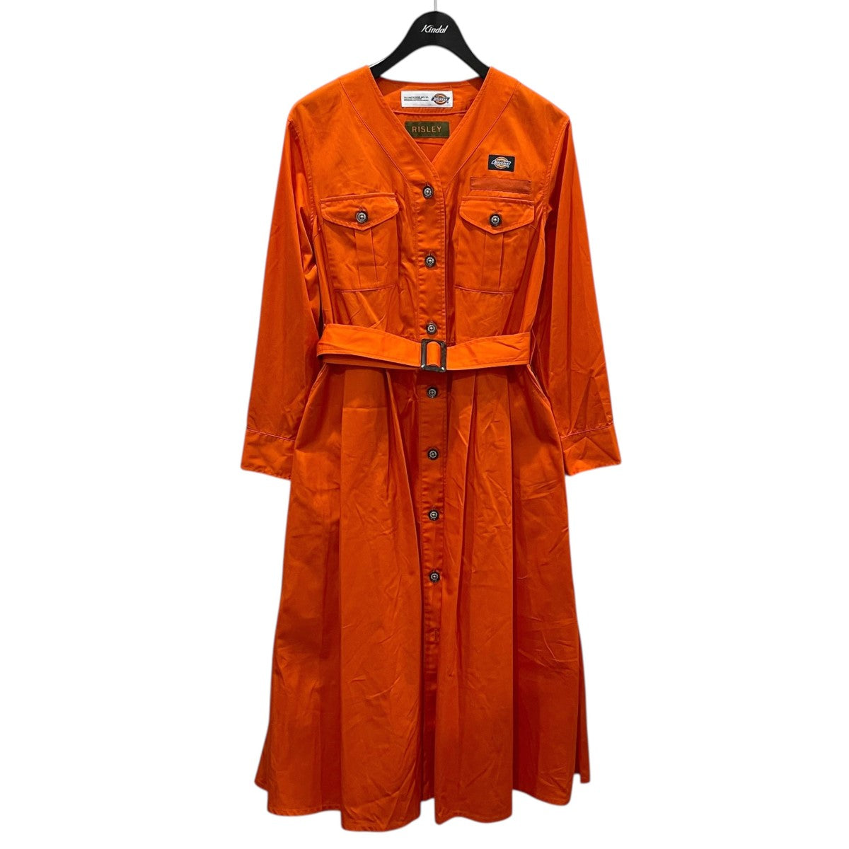 シャツワンピース Shirts One-piece R2201-DOP3