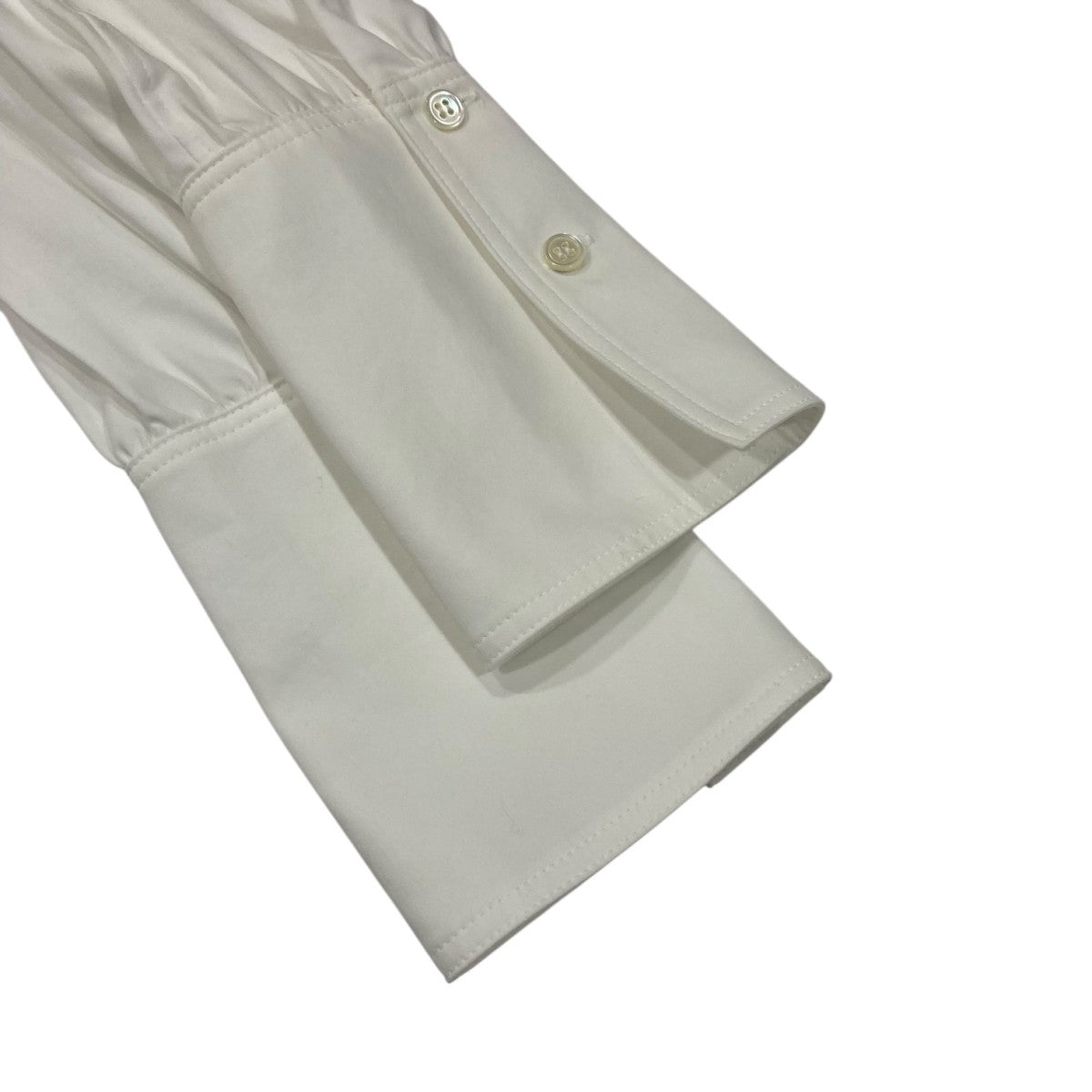 FETICO(フェティコ) Puff-Sleeved Cotton Satin Shirt