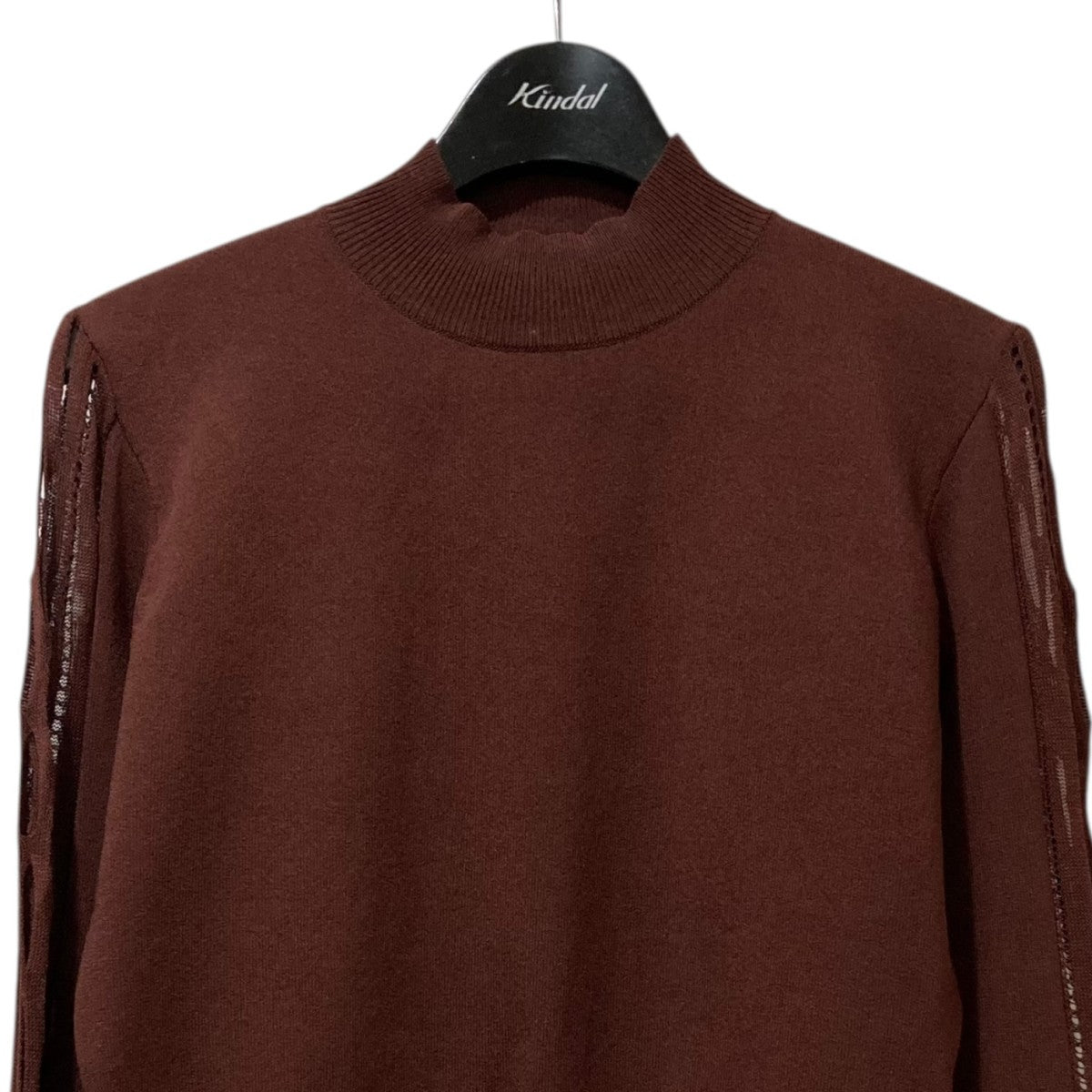 FETICO(フェティコ) FLARED SLEEVE KNIT TOP フレアスリーブ