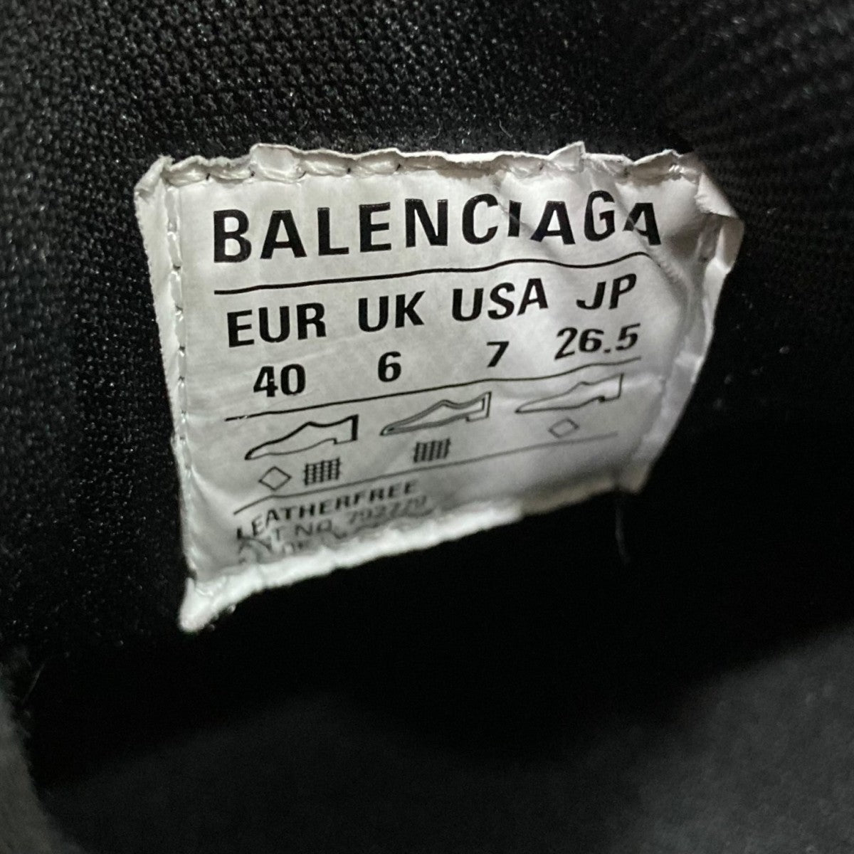 BALENCIAGA(バレンシアガ) 10XLローカットスニーカー ブラック