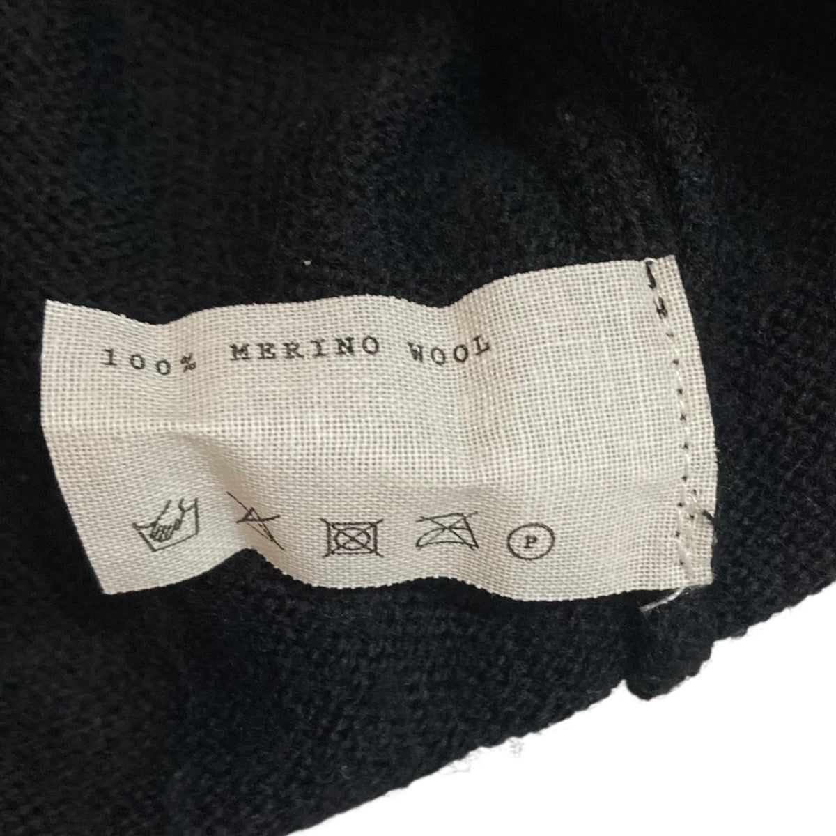 toogood(トゥーグッド) THE GLOVEMAKER JUMPER長袖ニット ブラック