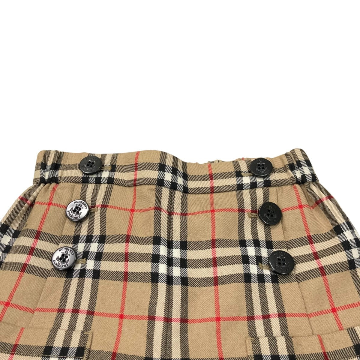 新品未使用 BURBERRY リバーシブルパンツ 24M BURBERRY(バーバリー) チェックワイドパンツ8015464 8015464