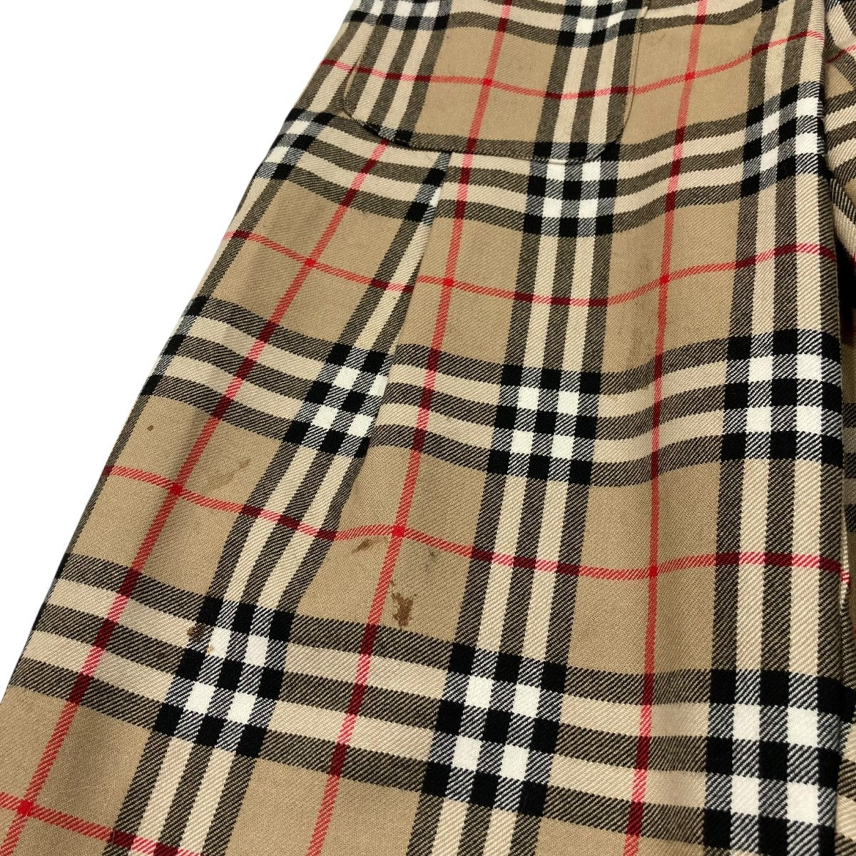 BURBERRY(バーバリー) チェックワイドパンツ8015464 8015464