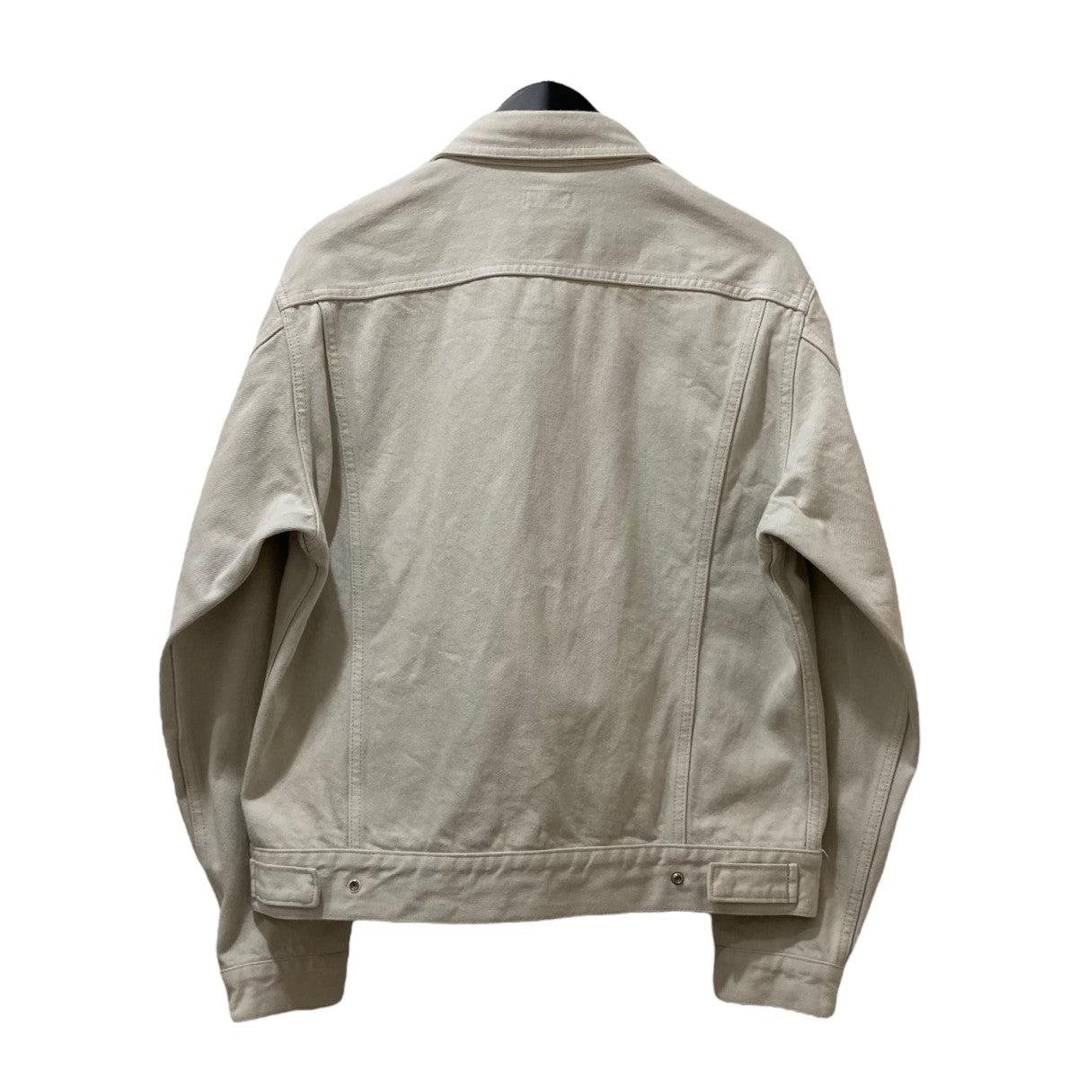 Allege. アレッジ　デニムジャケット　パンツ　セットアップ　ホワイト Allege. アレッジ デニムジャケット パンツ セットアップ ホワイト