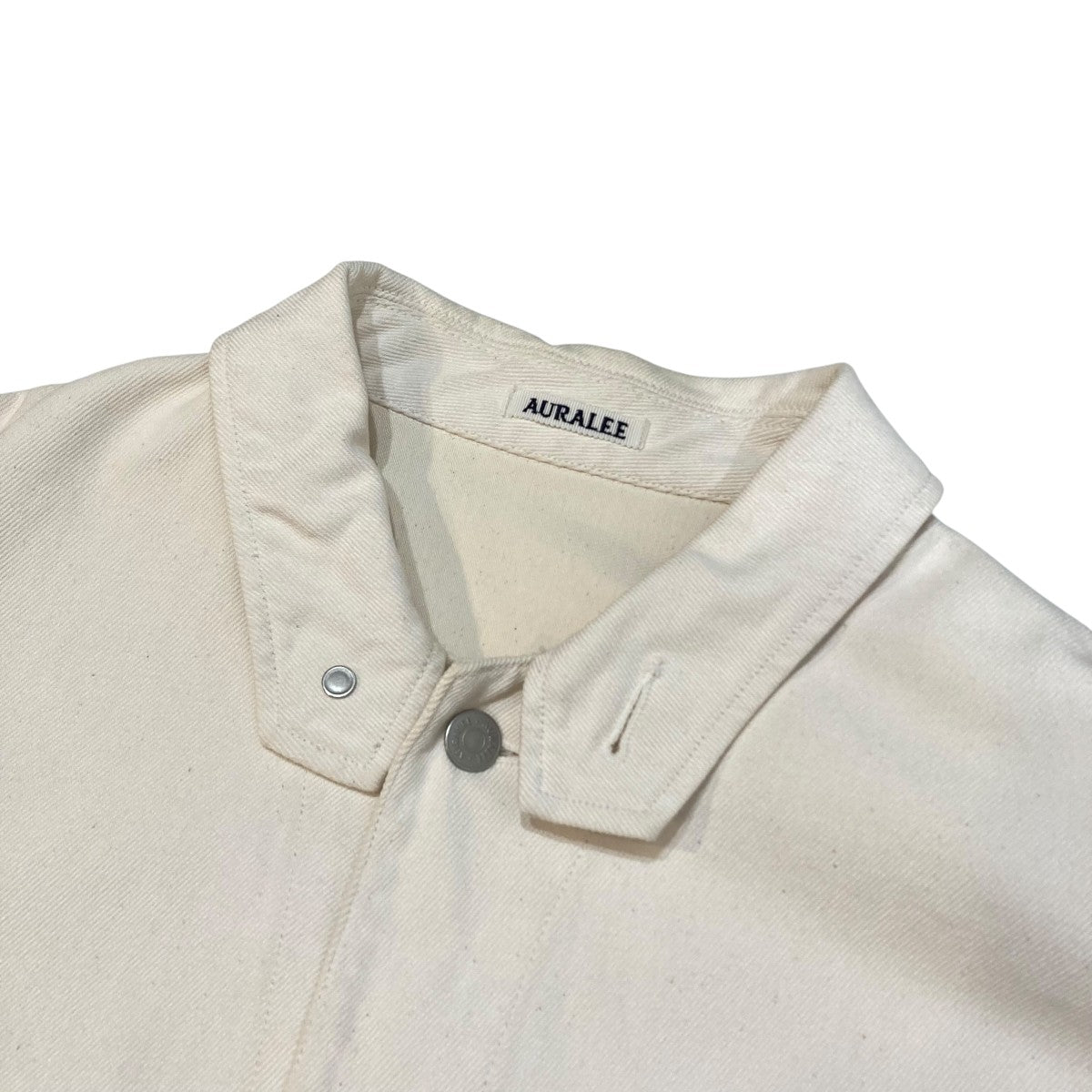 AURALEE(オーラリー) 20SSHARD TWIST DENIM BLOUZONデニム