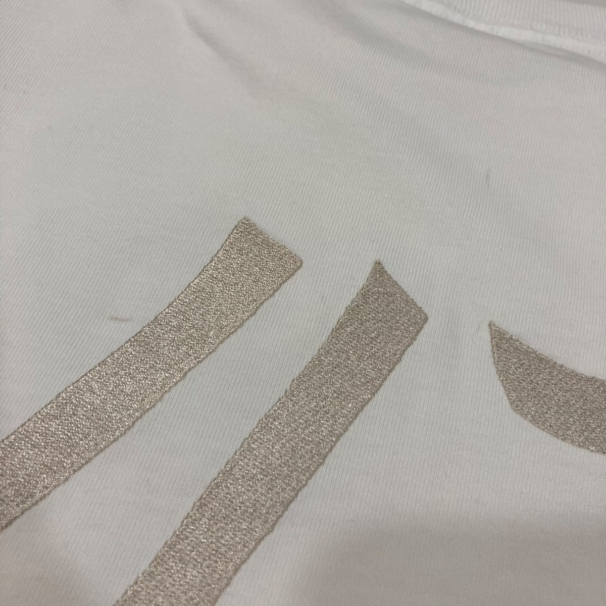 Dior モックネックカットソー LONG FIBER COTTON クリア モックネック カットソー