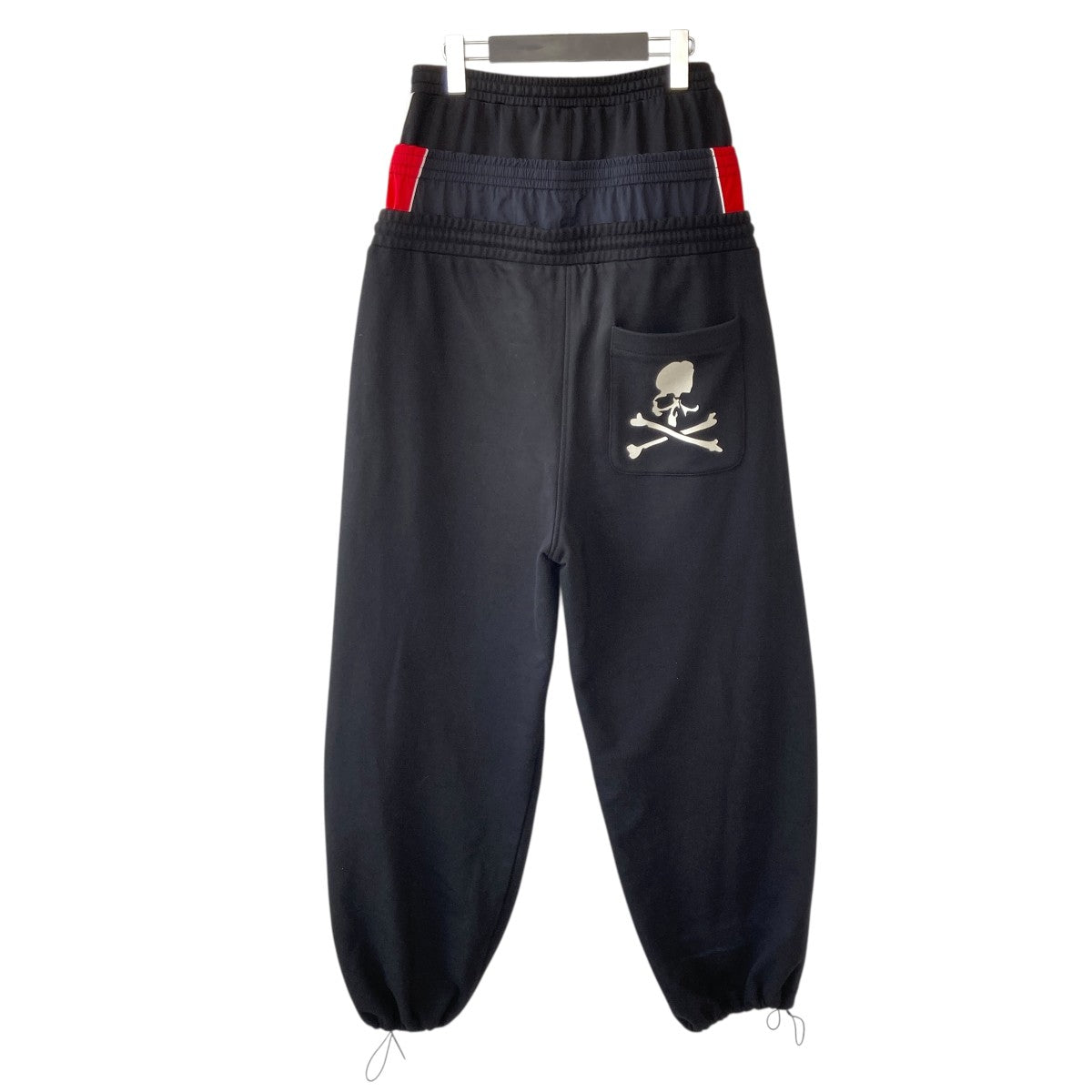 【極美品】ディセンダント　トラックパンツ　ブラック3 PROJECT G／R×mastermind JAPAN 3 LAYRED TRACK PANTSレイヤード