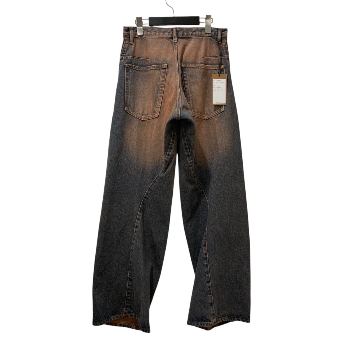 NVRFRGT(ネバーフォーゲット) 3D TWISTED JEANSデニムパンツ