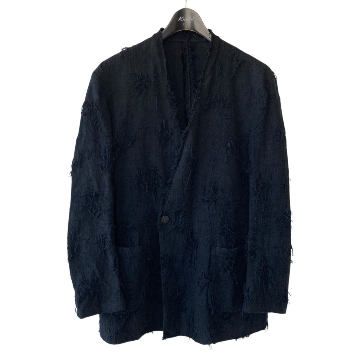 マイナス［ー］MinusのCUT JACQUARD BLAZER （カットジャガード