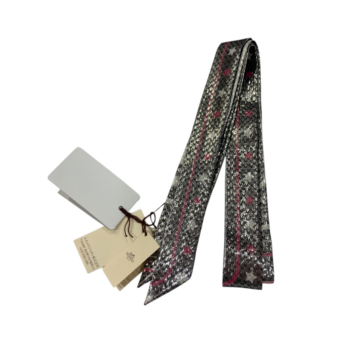 HERMES(エルメス) TWILLON LUREX 64 Coaching Scarfスカーフ