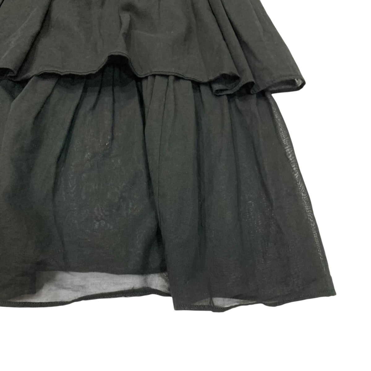 美品◯イエナ　シアーコットンラッフルチュニックブラウス. IENA(イエナ) シアーコットンラッフルチュニックブラウス23-051