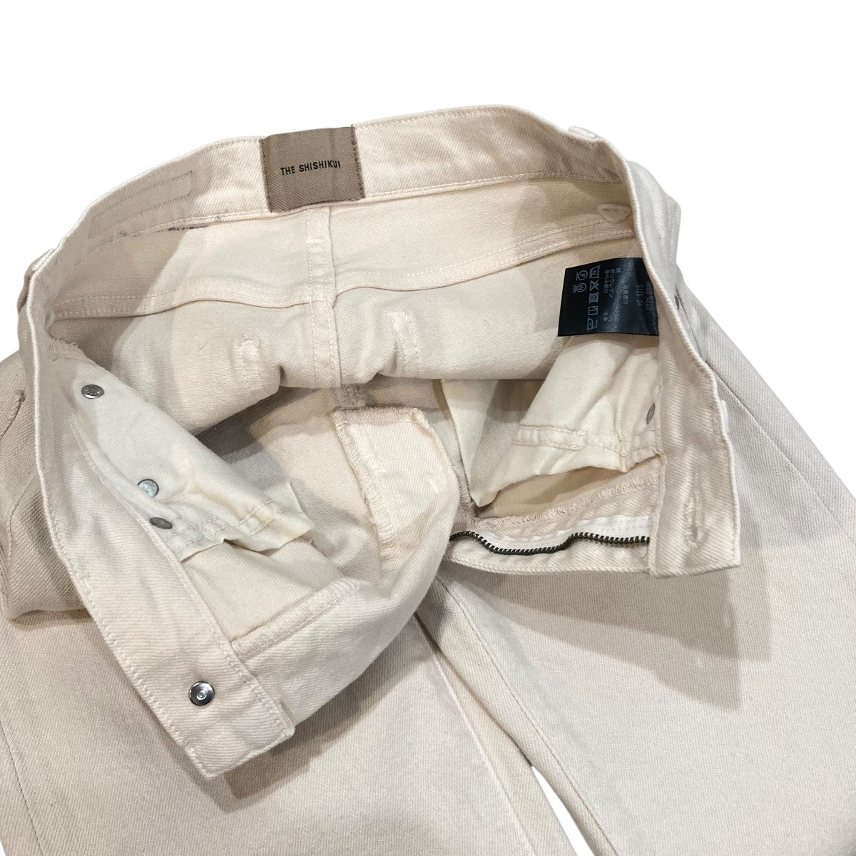 The Shishikui ペインターパンツ シシクイ オフホワイト32 The Shishikui ペインターパンツ シシクイ オフホワイト32