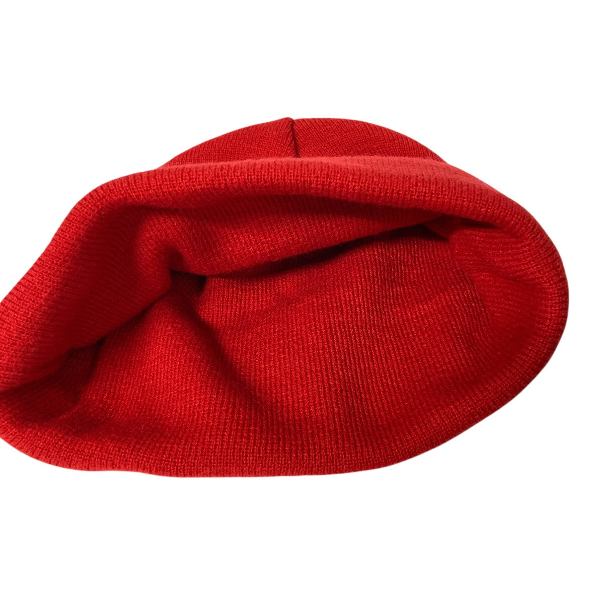 Supreme×New Era 24SSSalvation Beanieニット帽 レッド×ホワイト