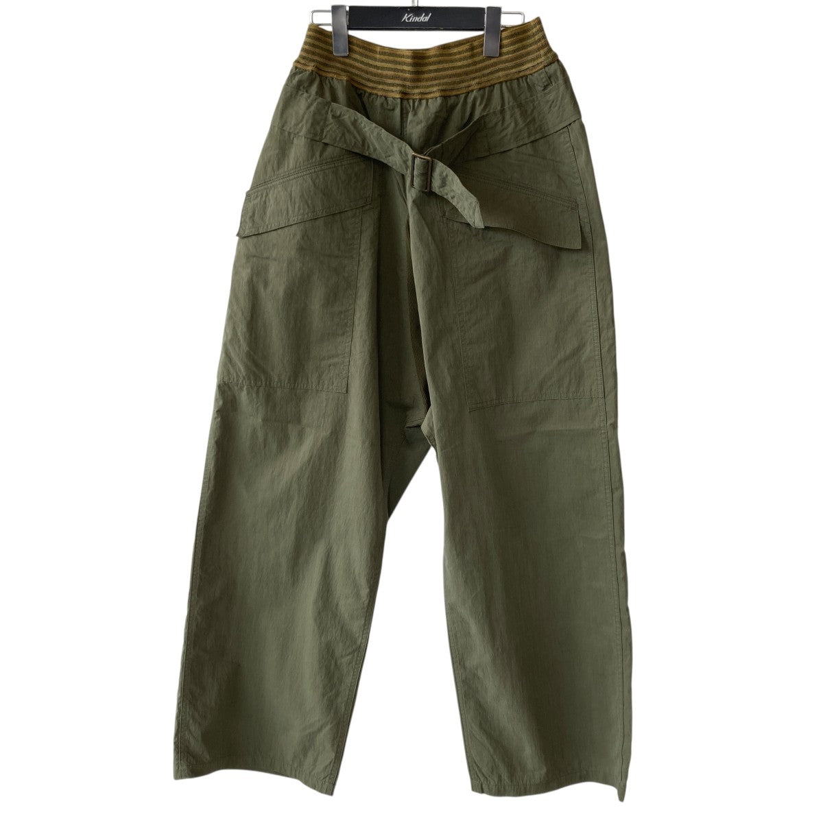 KAPITAL(キャピタル) 24SSRipstop Aviator Suit Cut Pantsワイド