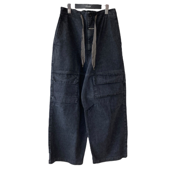 KAPITAL(キャピタル) 14Oz Black x Kinari Denim Shovel Buggy Pants