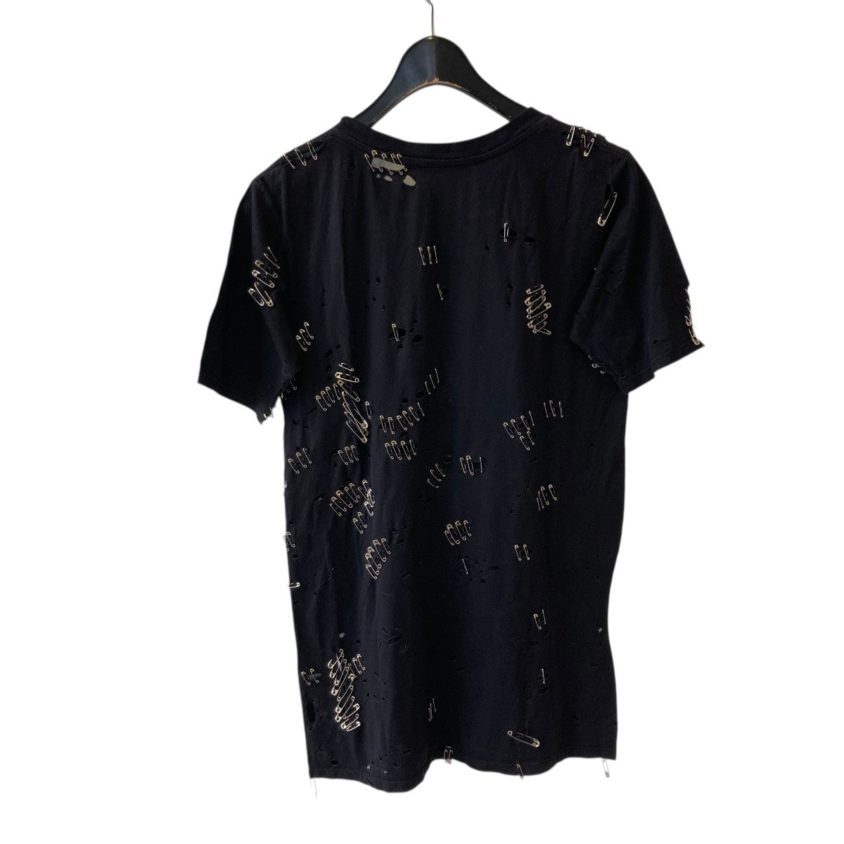 BALMAIN♡ コットンジャージー Tシャツ フロック加工 フロック加工Balmainレター入り Tシャツ - Men | BALMAIN