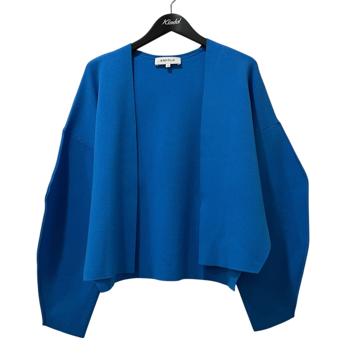 ENFOLD(エンフォルド) DOUBLE FACE CARDIGANニットカーディガン