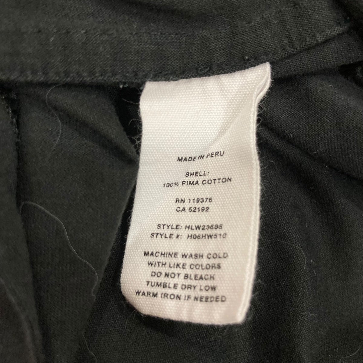 HELMUT LANG(ヘルムートラング) アシンメトリーカット 半袖