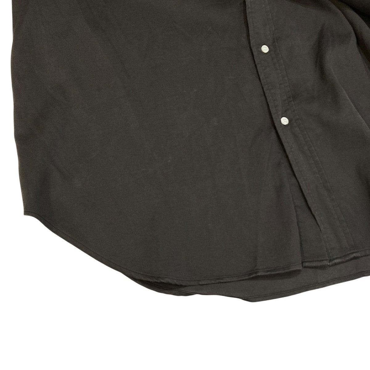 A．PRESSE(アプレッセ) 24SSDouble Weave Twill Regular Collar Shirt