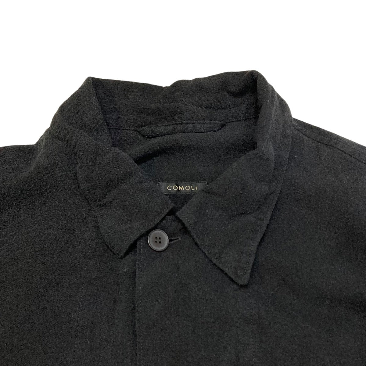 COMOLI(コモリ) 24SSシルクノイル シャツジャケットZ01-01027