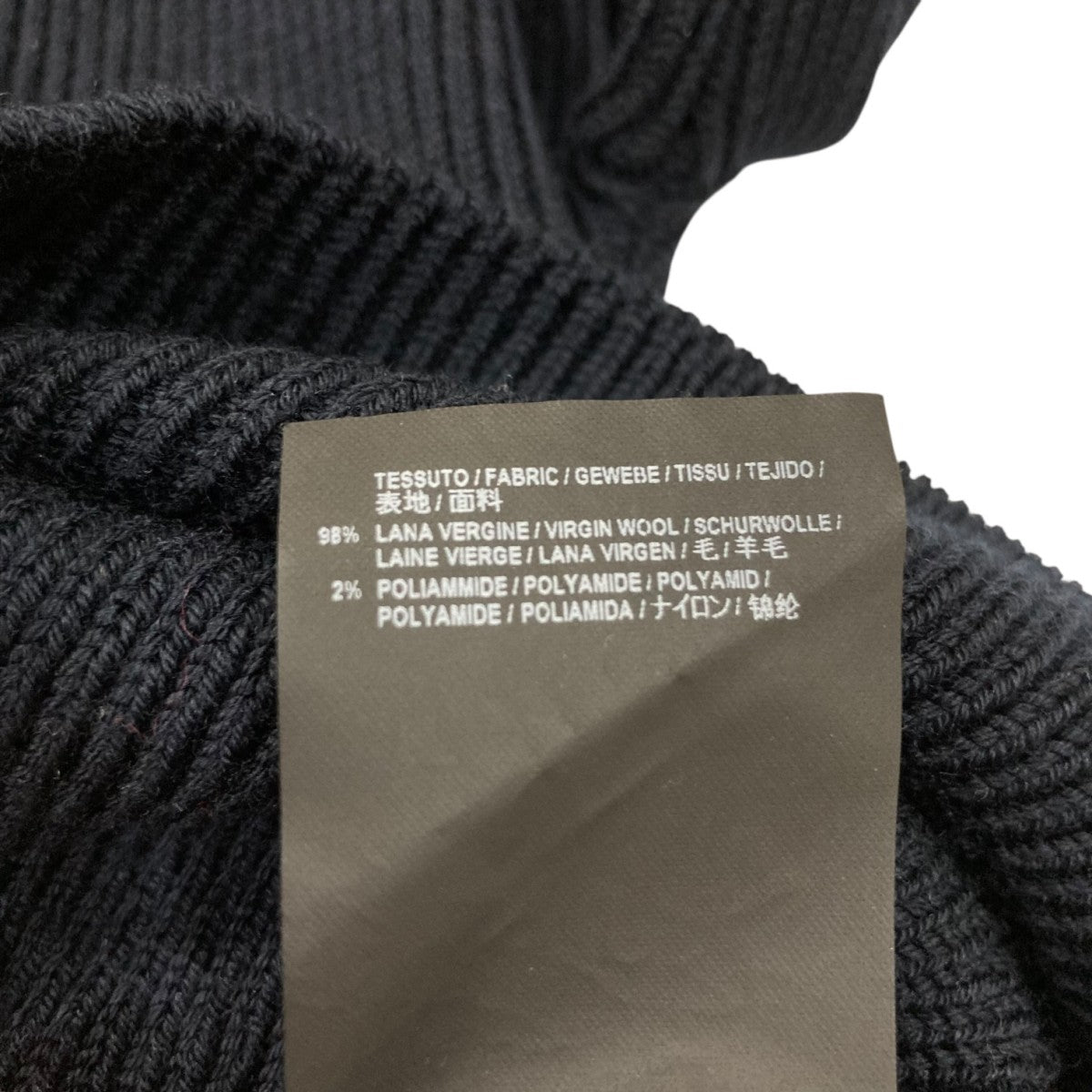 BALENCIAGA バレンシアガ タートルロゴデザインニット バレンシアガ BALENCIAGA ロゴタートルネックニットセーター XS