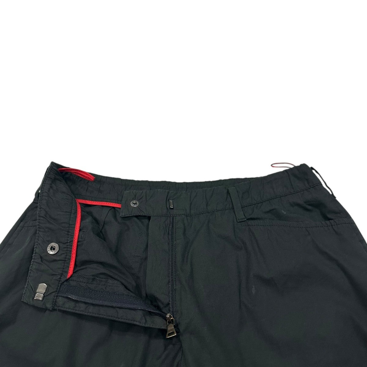 prada sport コットン ナイロン パンツ PRADA - PRADA SPORT プラダスポーツ ホワイトコットンナイロン