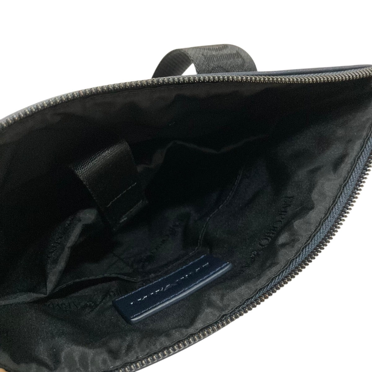 EMPORIO ARMANI ネイビー ショルダーバッグ 中古・古着通販】EMPORIO ARMANI (エンポリオアルマーニ