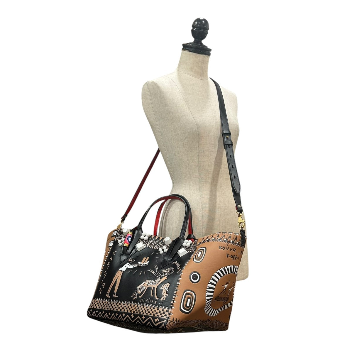 ChristianLouboutin2WAYポルトガバ美品258,120円箱付き Christian Louboutin(クリスチャンルブタン) GREEKABA2WAY