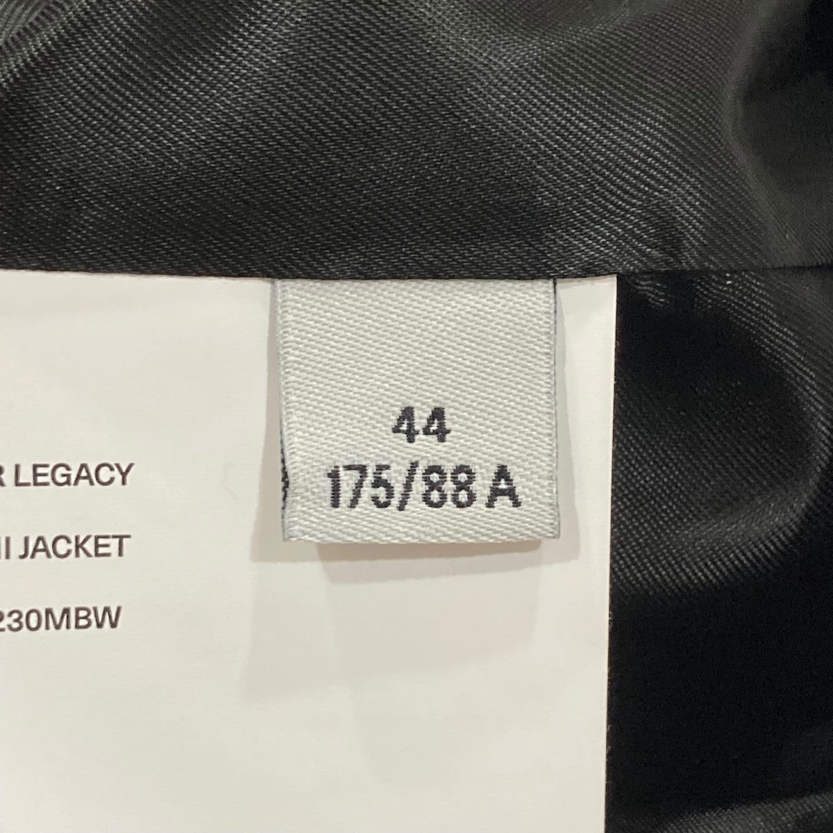 OUR LEGACY(アワーレガシー) 2025SS Mini Jacket ジップ
