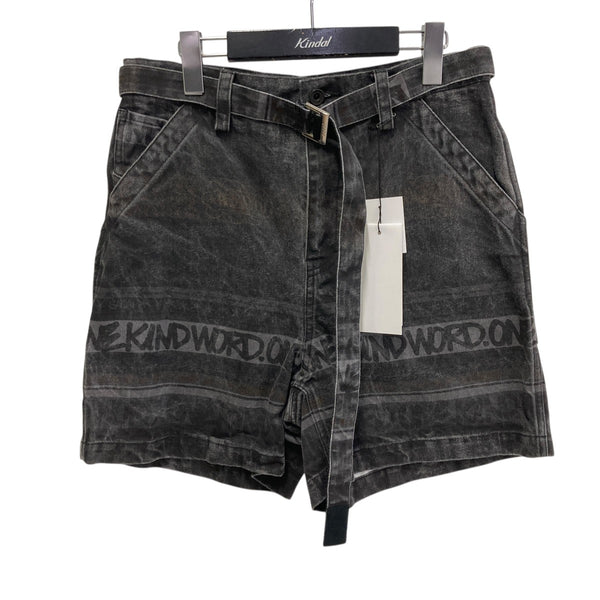 sacai 23SSERIC HAZE Print Short Pantsデニムショートパンツ23-03075M