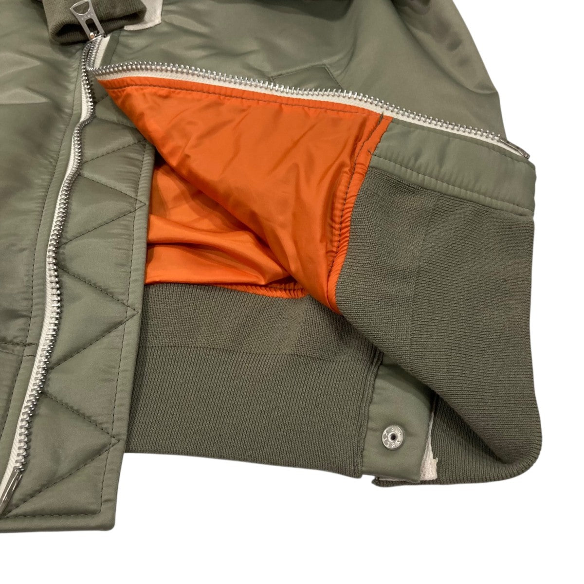 sacai(サカイ) MA-1ジャケット SCM-051 SCM-051 カーキ サイズ 1