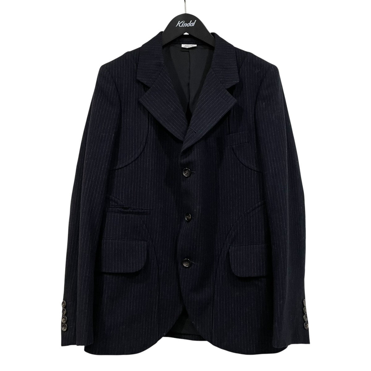 BLACKCOMMEdesGARCONS 24AWオーバーサイズポリ縮ジャケット BLACK COMME des GARCONS(ブラックコムデギャルソン) 24AW