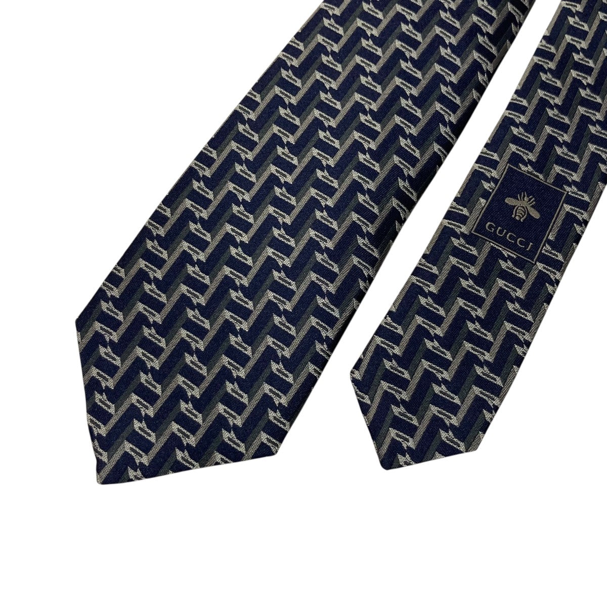 GUCCI(グッチ) DOUBLE G SILK TIE ネクタイ 804293 804293
