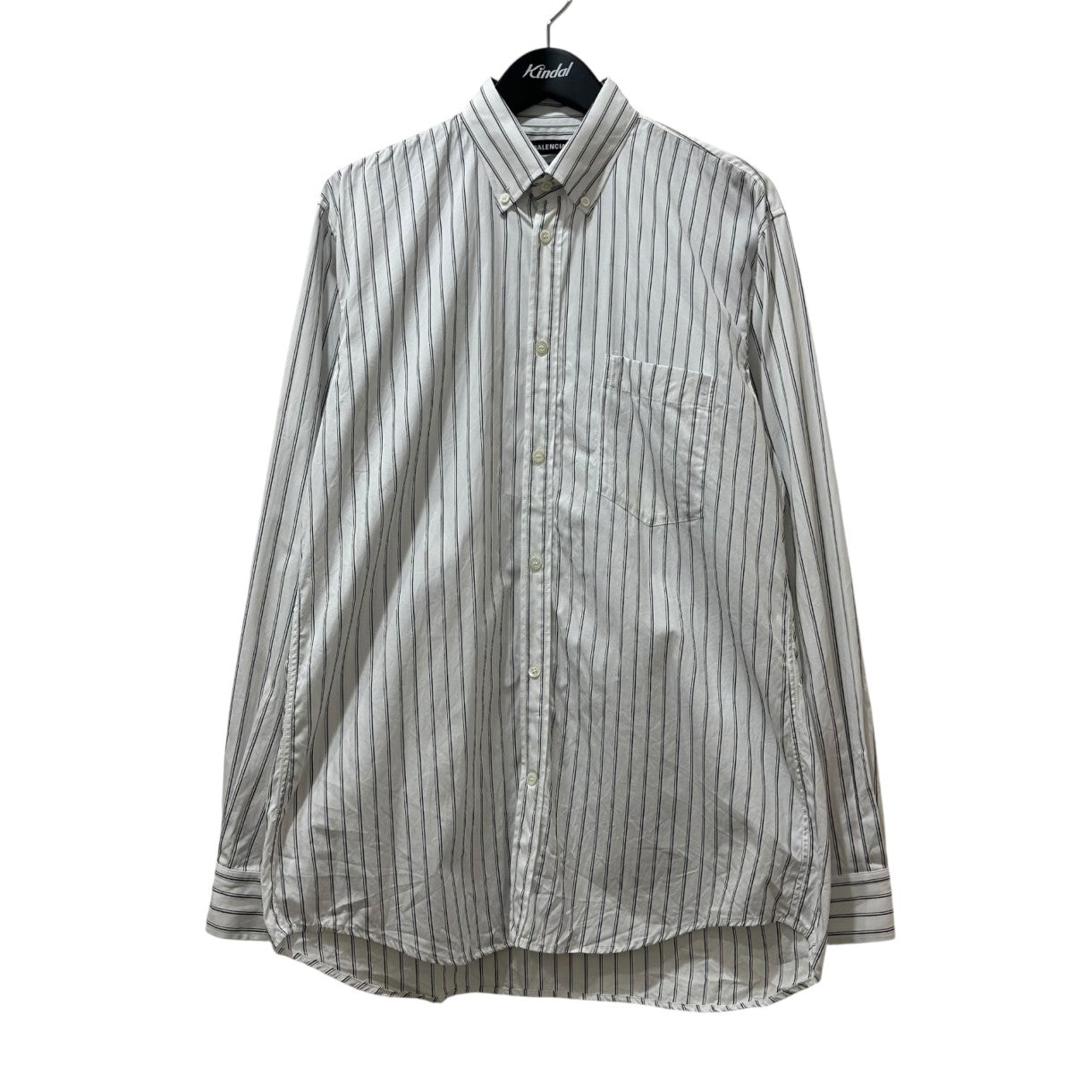 BALENCIAGA(バレンシアガ) バックロゴボタンダウンシャツ 556878