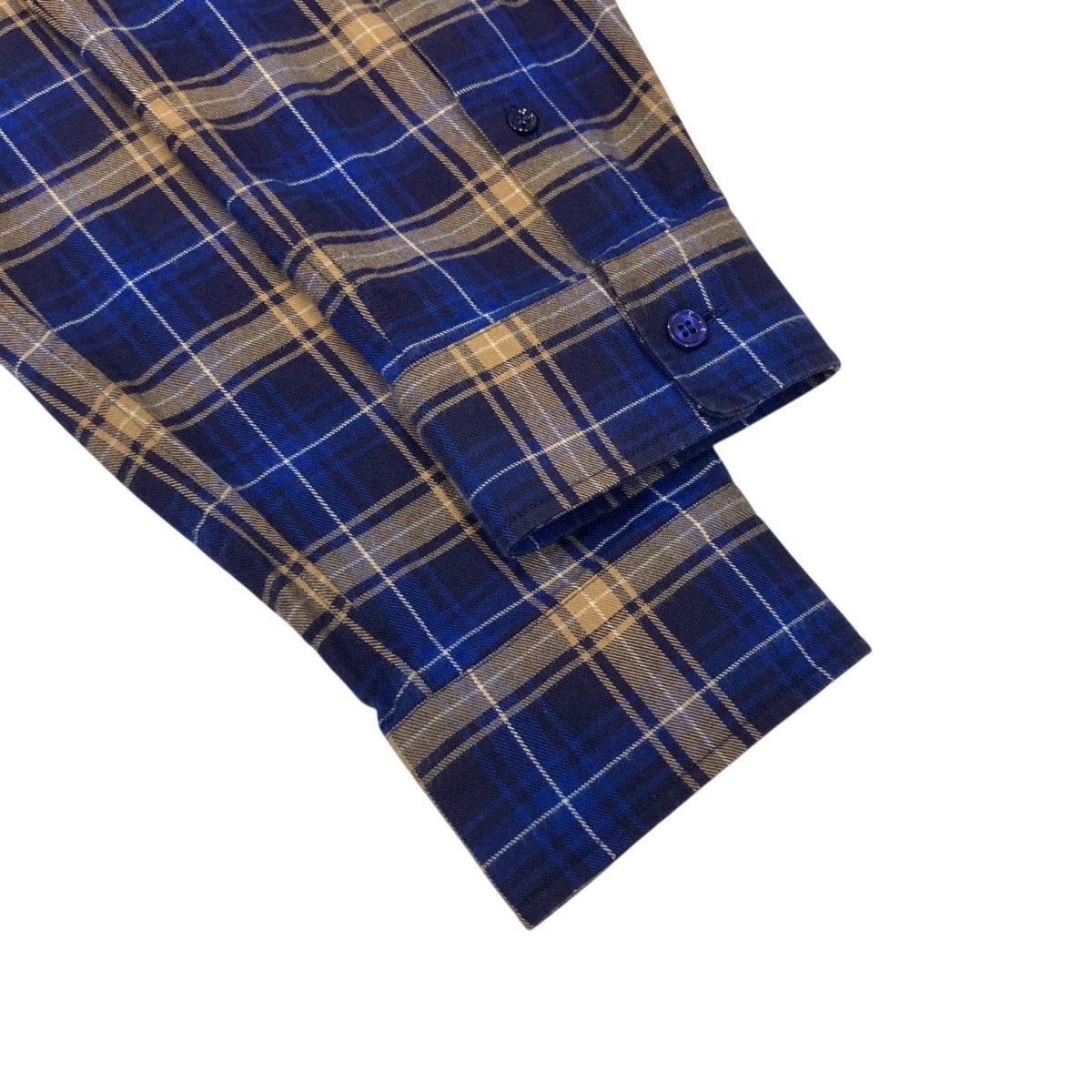 BALENCIAGA バレンシアガ　バックロゴプリント　チェックシャツ BALENCIAGA(バレンシアガ) バックロゴプリント チェックシャツ