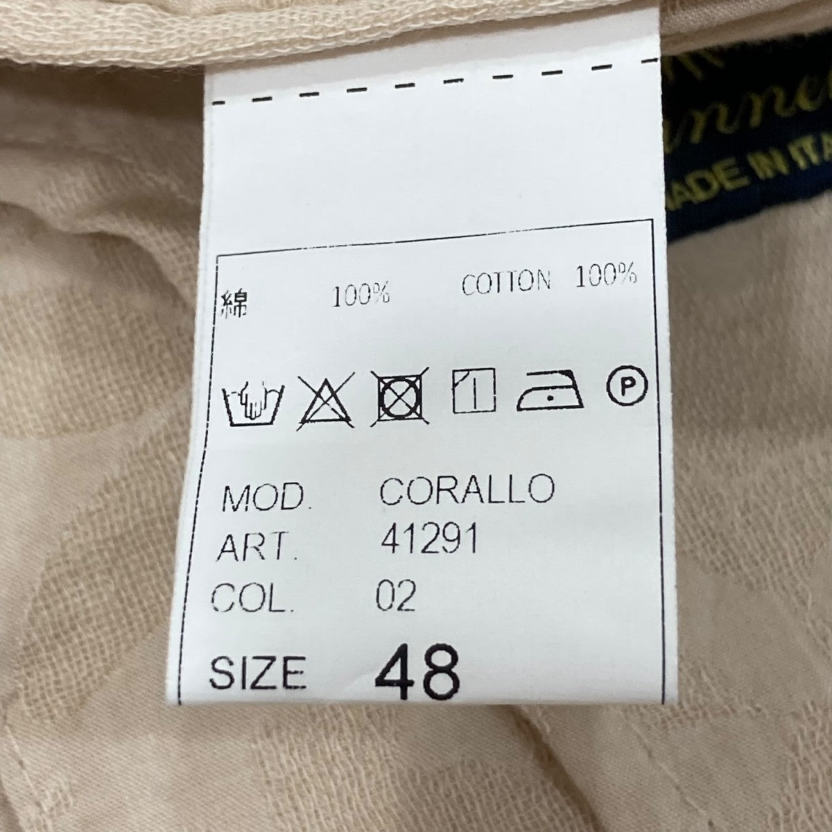 giannetto CORALLO JACKETテーラードジャケット41921/02 古着・中古-6枚目のアイテム画像