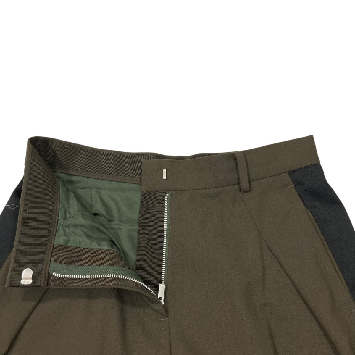 sacai(サカイ) Suiting Pantタックスラックスパンツ21-05401 21