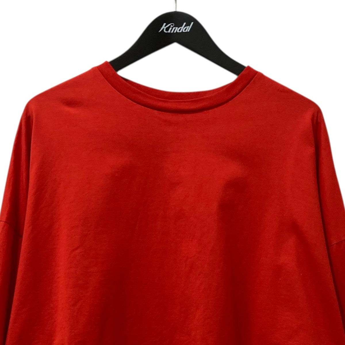 ローヘン LOHEN Voxy line cropped T shirt クロップドロングスリーブTシャツ LH24A-CU076-1 レッド サイズ LOHEN(ローヘン) Voxy line cropped T shirtクロップドロング