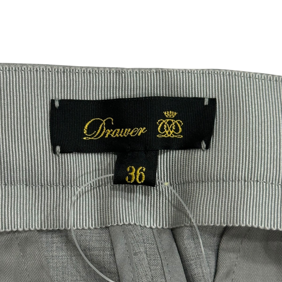 Drawer RESORT1タックテーパードスラックスパンツ6514-236-1555 古着・中古-6枚目のアイテム画像