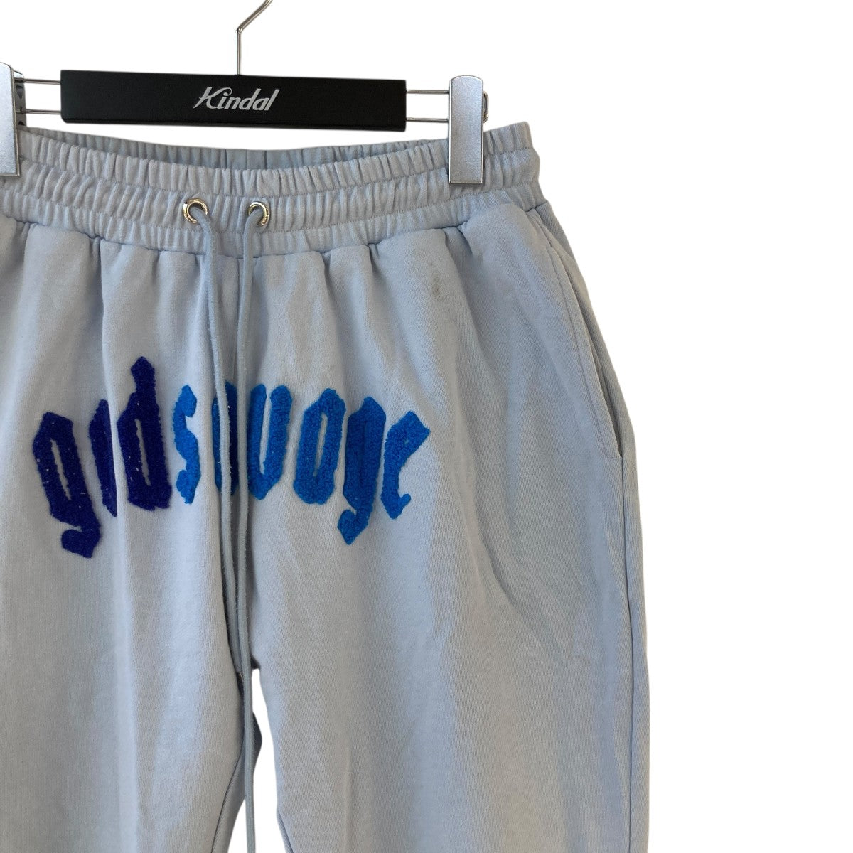 Godsavage ゴットサベージ　スウェットパンツ godsavage(ゴッドサヴェージ) スウェットパンツ スカイブルー