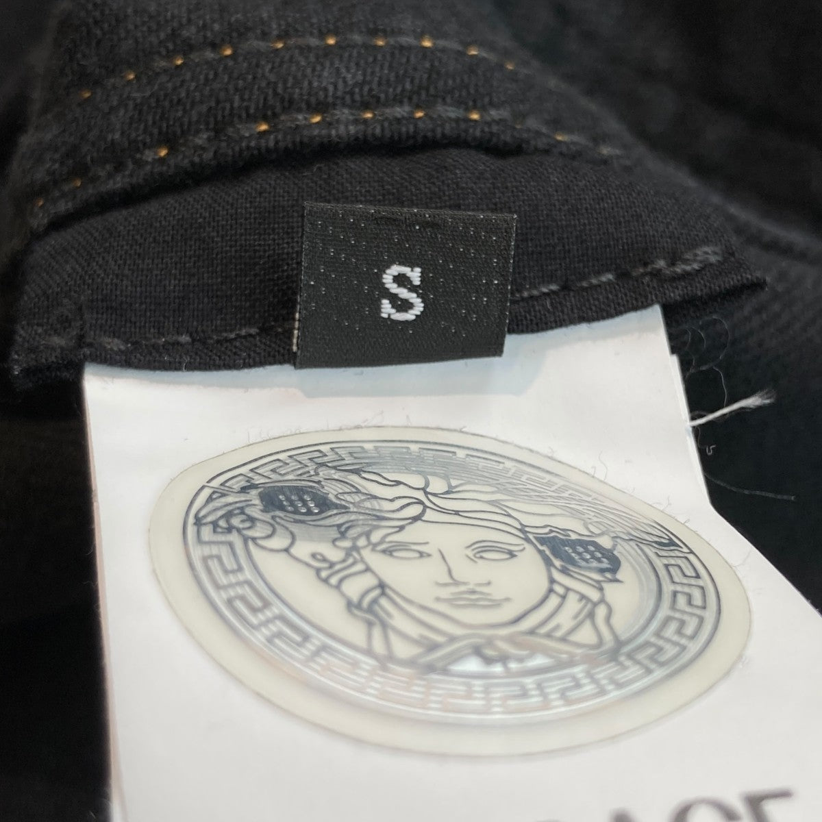 VERSACE(ヴェルサーチ) 刺繍 デニムジャケット1014413 1014413