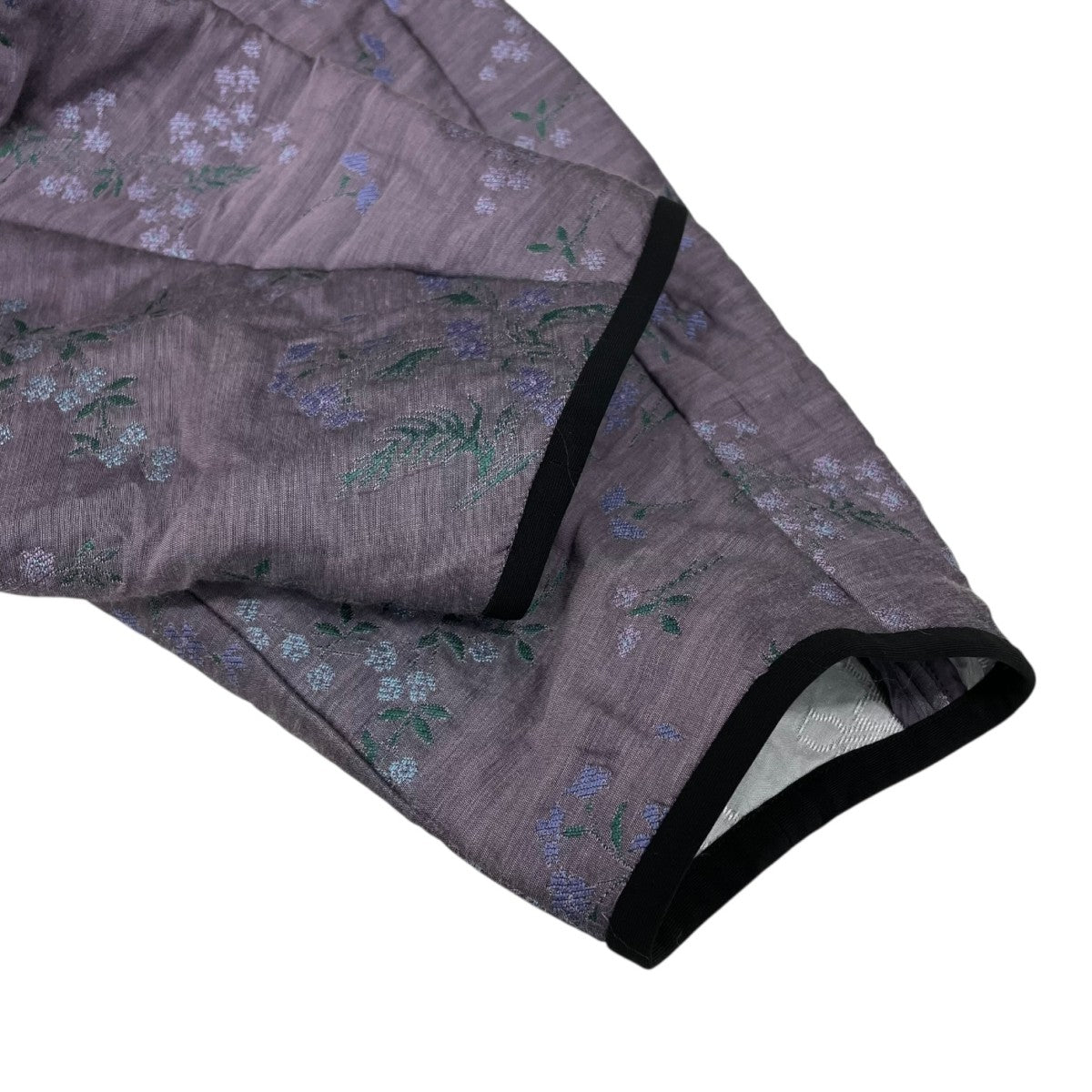 mame kurogouchi(マメクロゴウチ) floral jacquard 中綿コートMM20FW