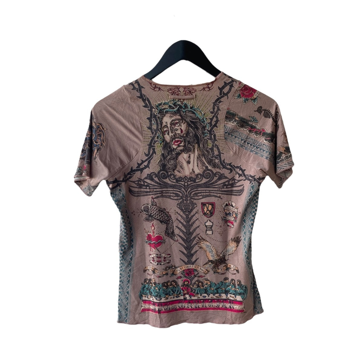 Jean Paul GAULTIER(ジャンポールゴルチェ) 宗教画タトゥー半袖