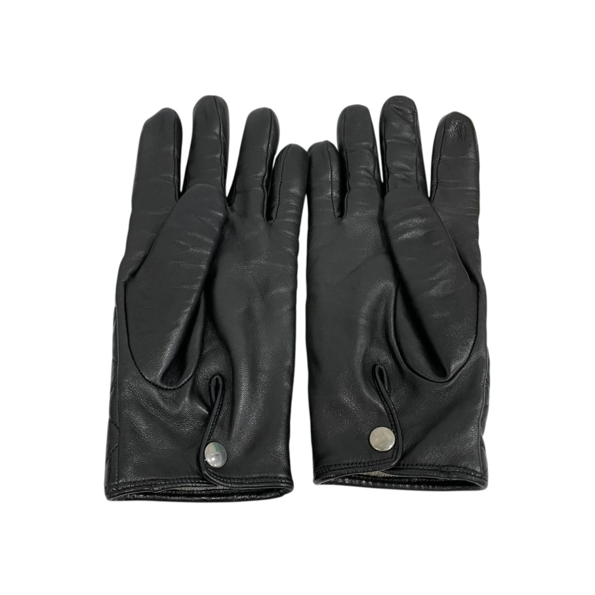 ERNEST W BAKER レザーグローブ　ブラック ERNEST W．BAKER(アーネスト ダブル ベイカー) レザーグローブ