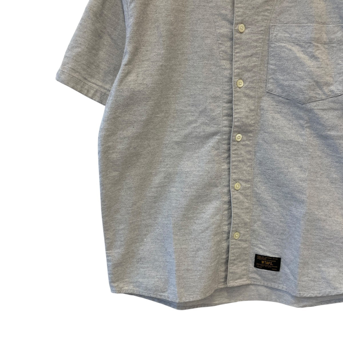 新品WTAPS ベースボールシャツ グレー X02 3022009658041378_01_1259w.jpeg