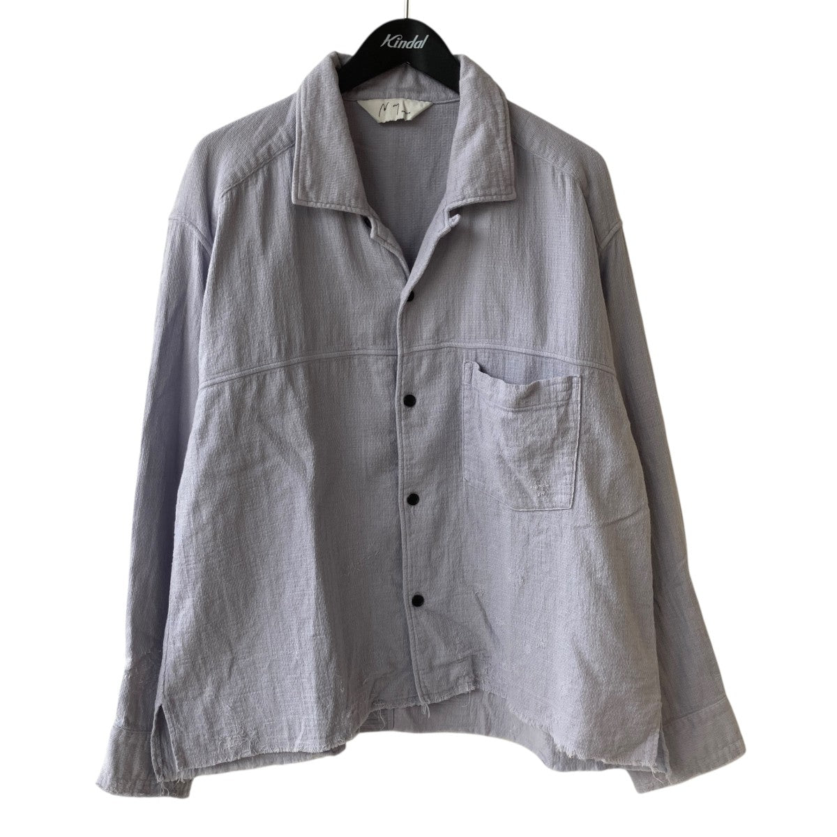 ANCELLM(アンセルム) CHAIN KNIT HI NECK LS T SHIRTハイネック