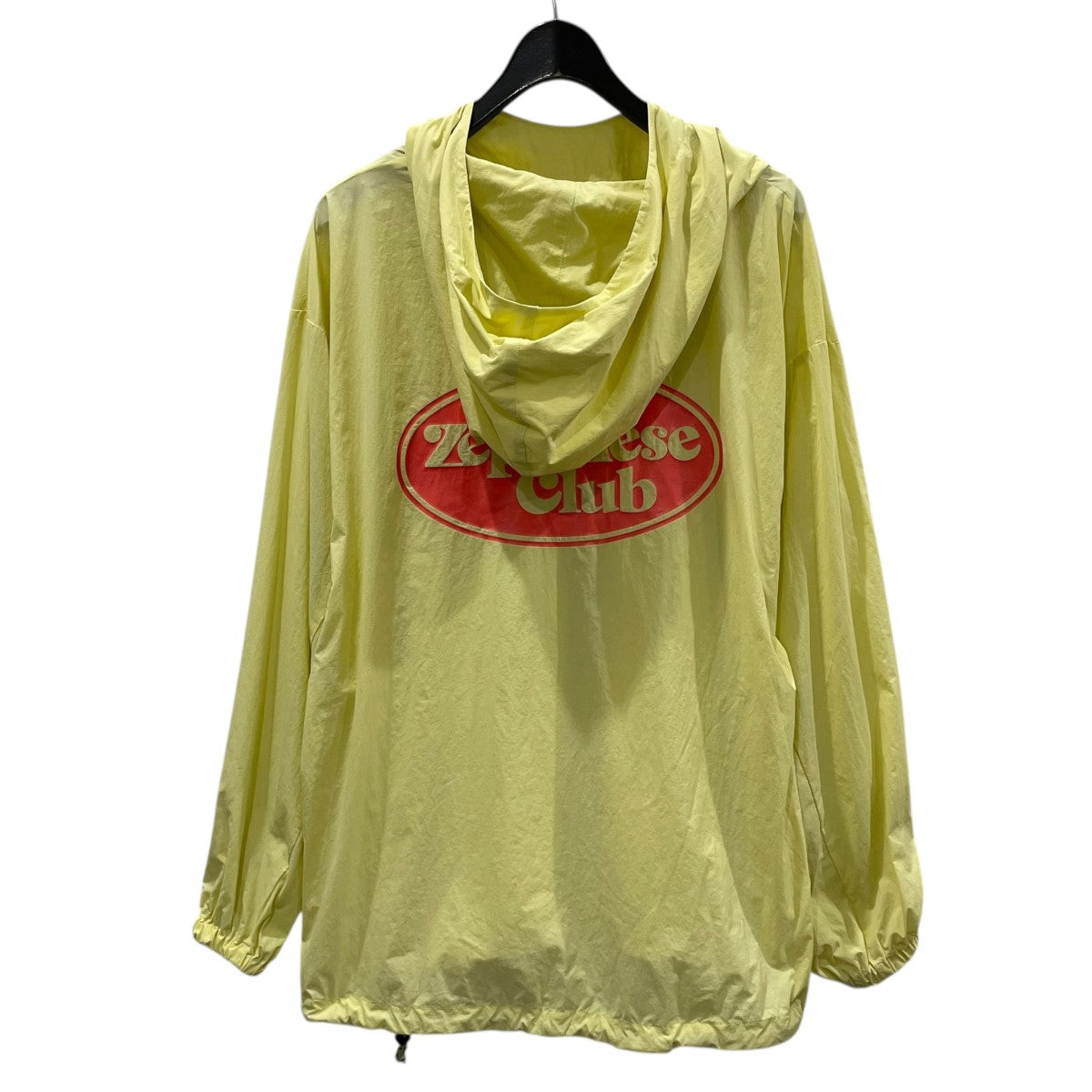 t.cablin パーカー Zepanese Club×T．Cablin 草木染めナイロンパッカブル プル